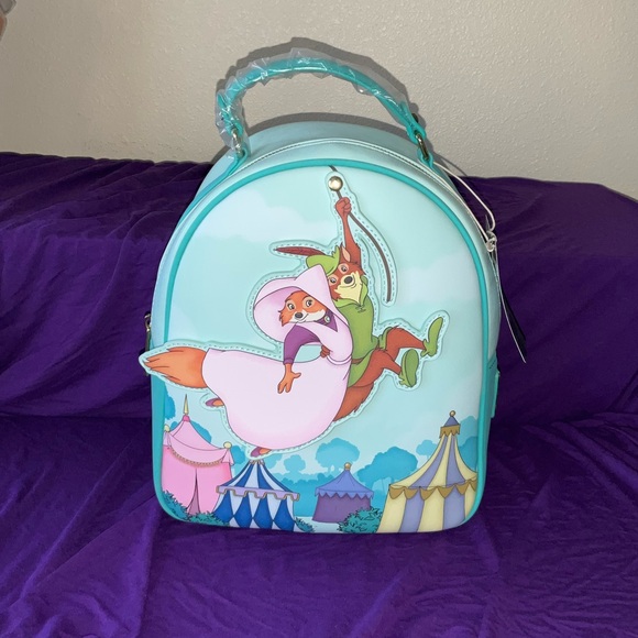 Disney Handbags - Disney Loungefly Robin Hood Backpack